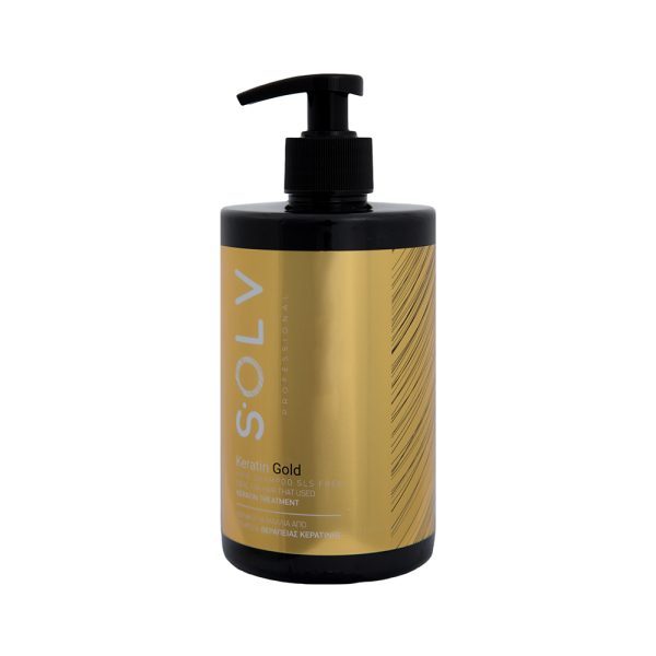 SOLV KERATIN HAIR SHAMPOO SLS FREE – 500ML